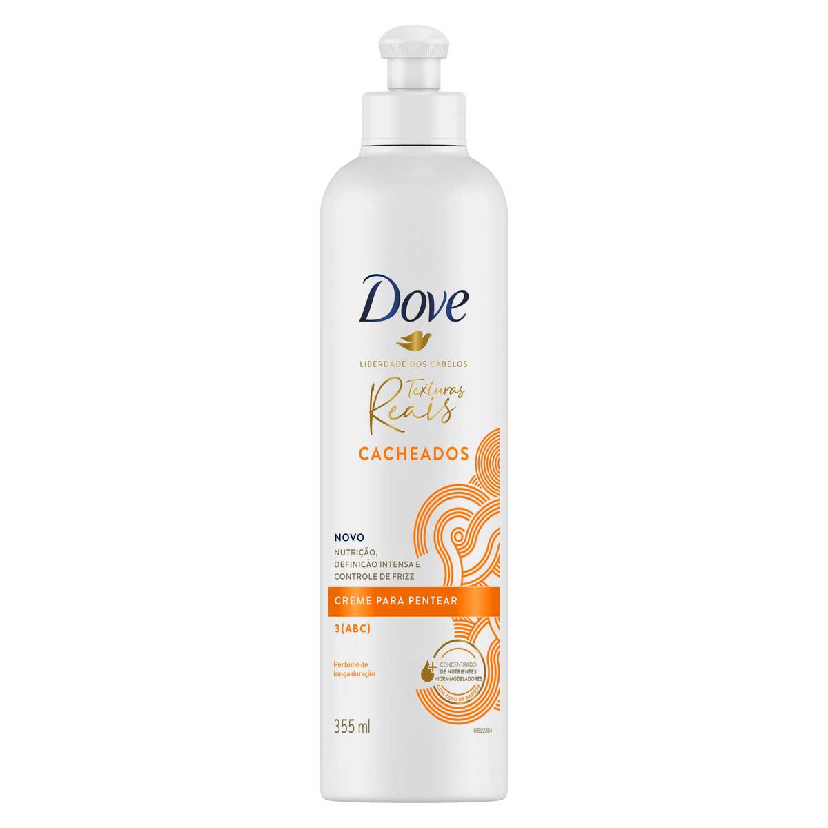 Creme de Pentear Dove Texturas Reais Cacheados 355ml