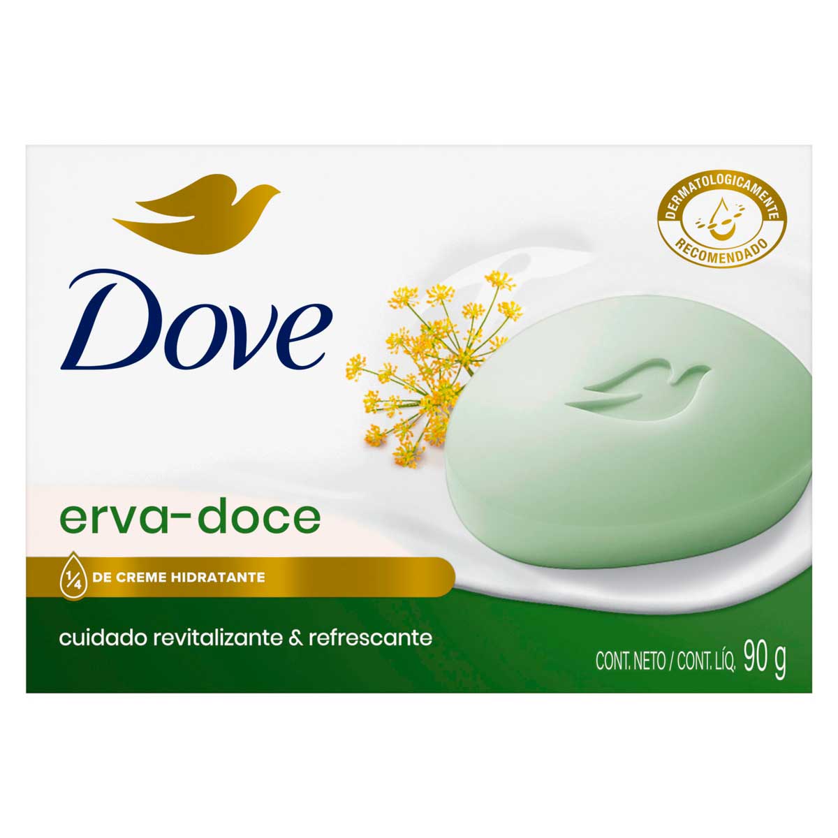 Sabonete em Barra Dove Erva Doce 90g