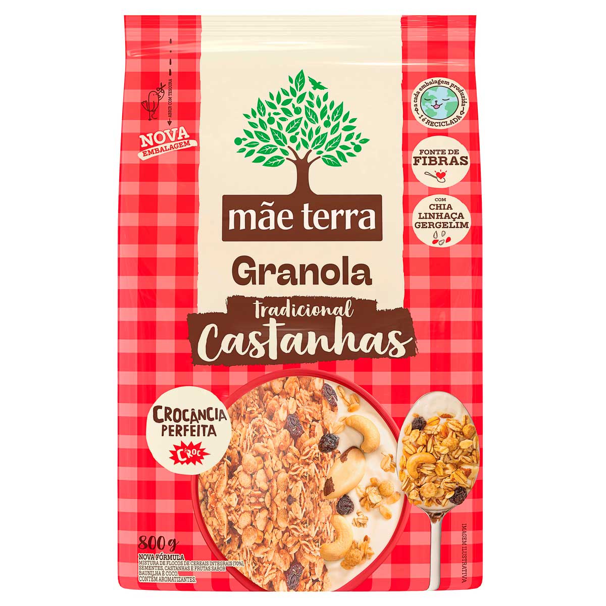 Granola Mãe Terra Tradicional 800g