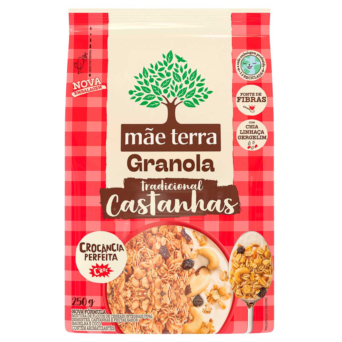 Granola Mãe Terra Tradicional 250gr