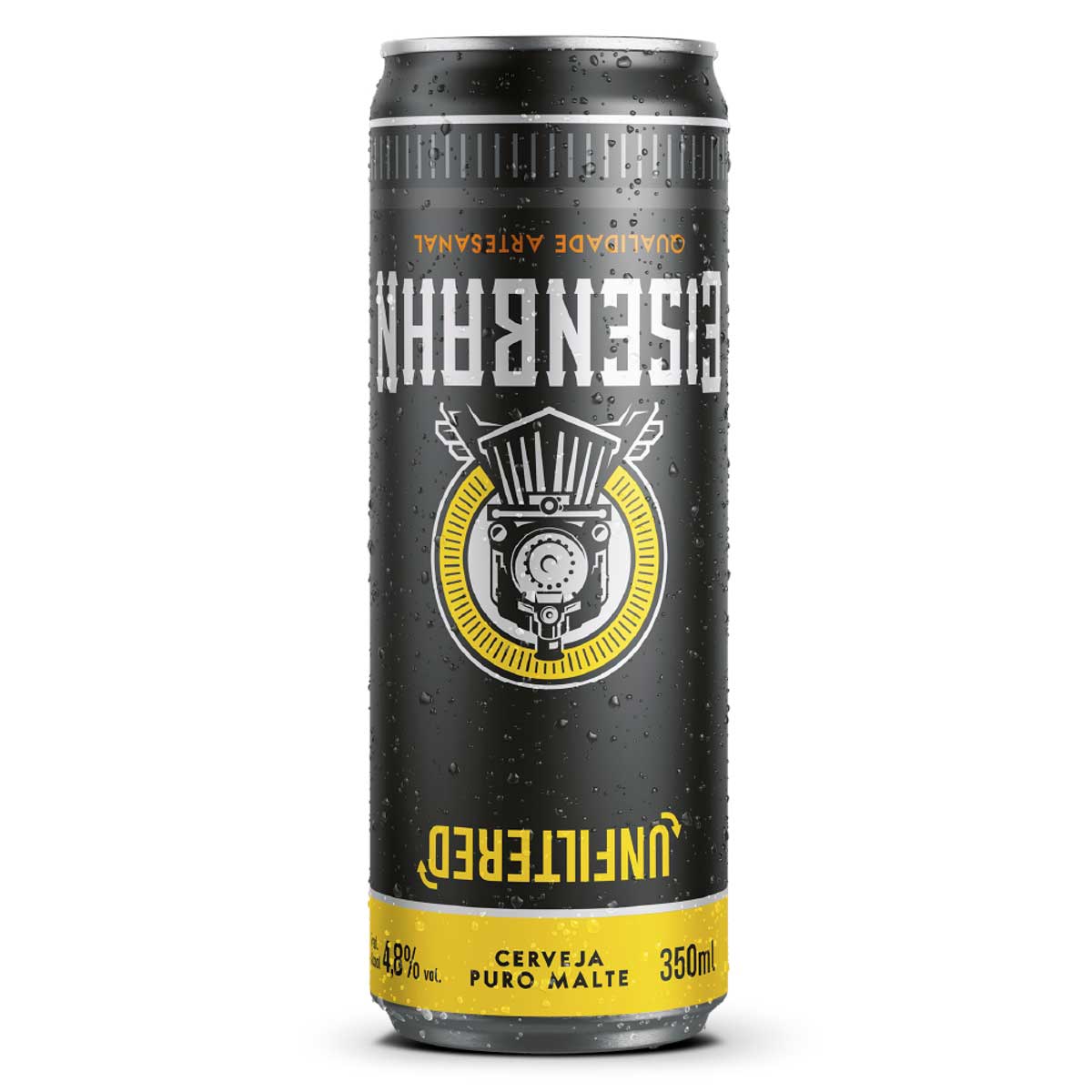 Cerveja Eisenbahn Pilsen Unfiltered Lata 350ml