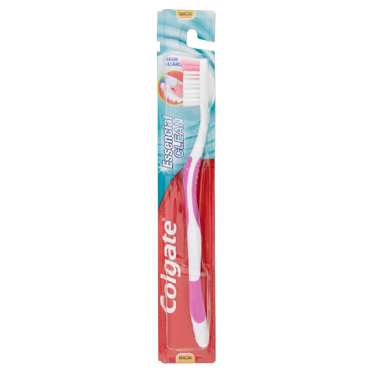 Escova Dental Macia Colgate Essencial Clean