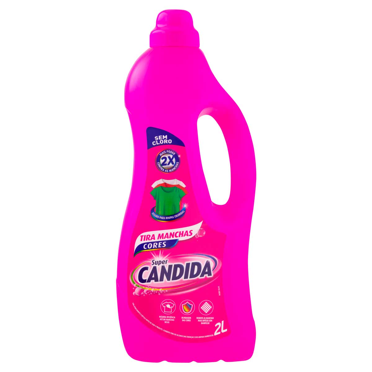 Tira Manchas Liquido Cores Super Candida 2l