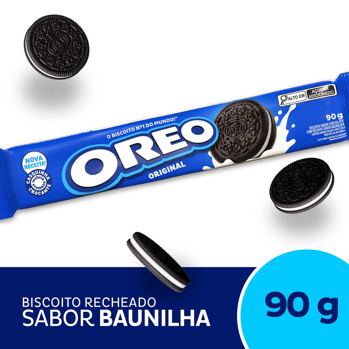 Biscoito Recheado Oreo original 90g