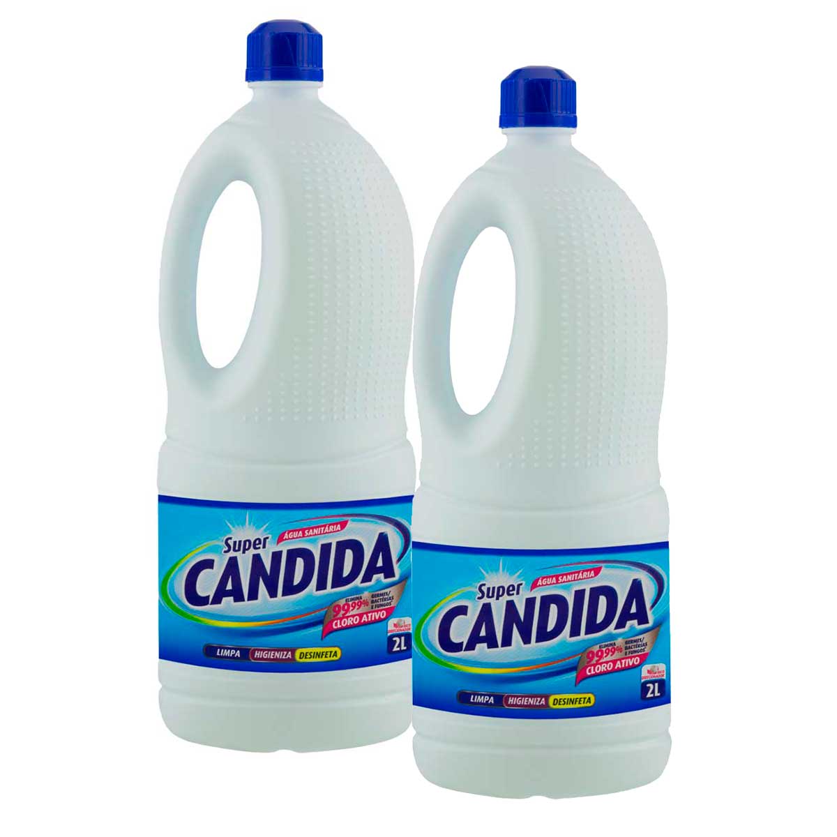 Água Sanitária Super Candida 2L 2 Unidades