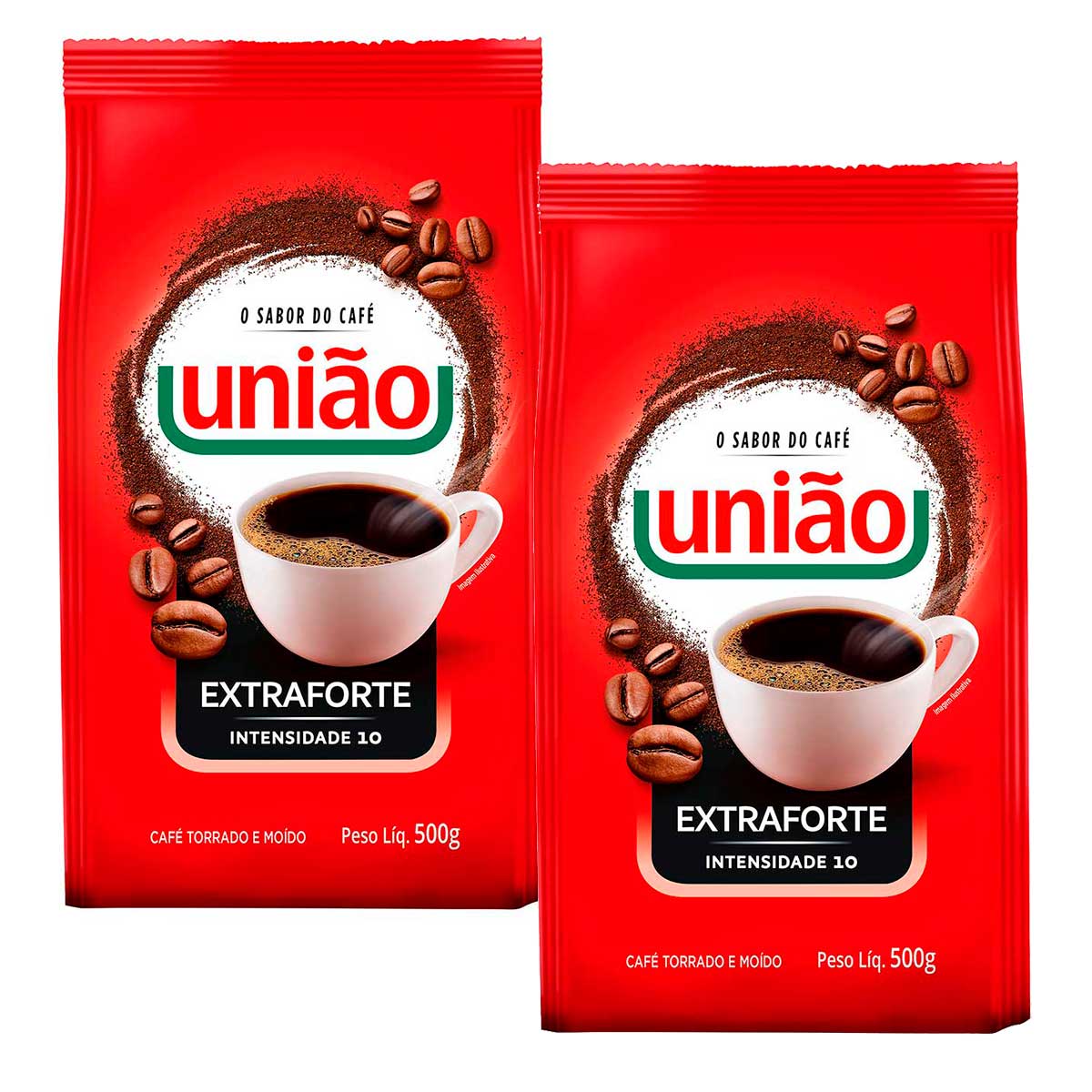 Café em Pó União Extra forte 500g 2 Unidades