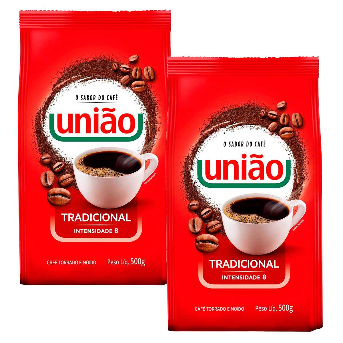 Café em Pó União 500g 2 Unidades