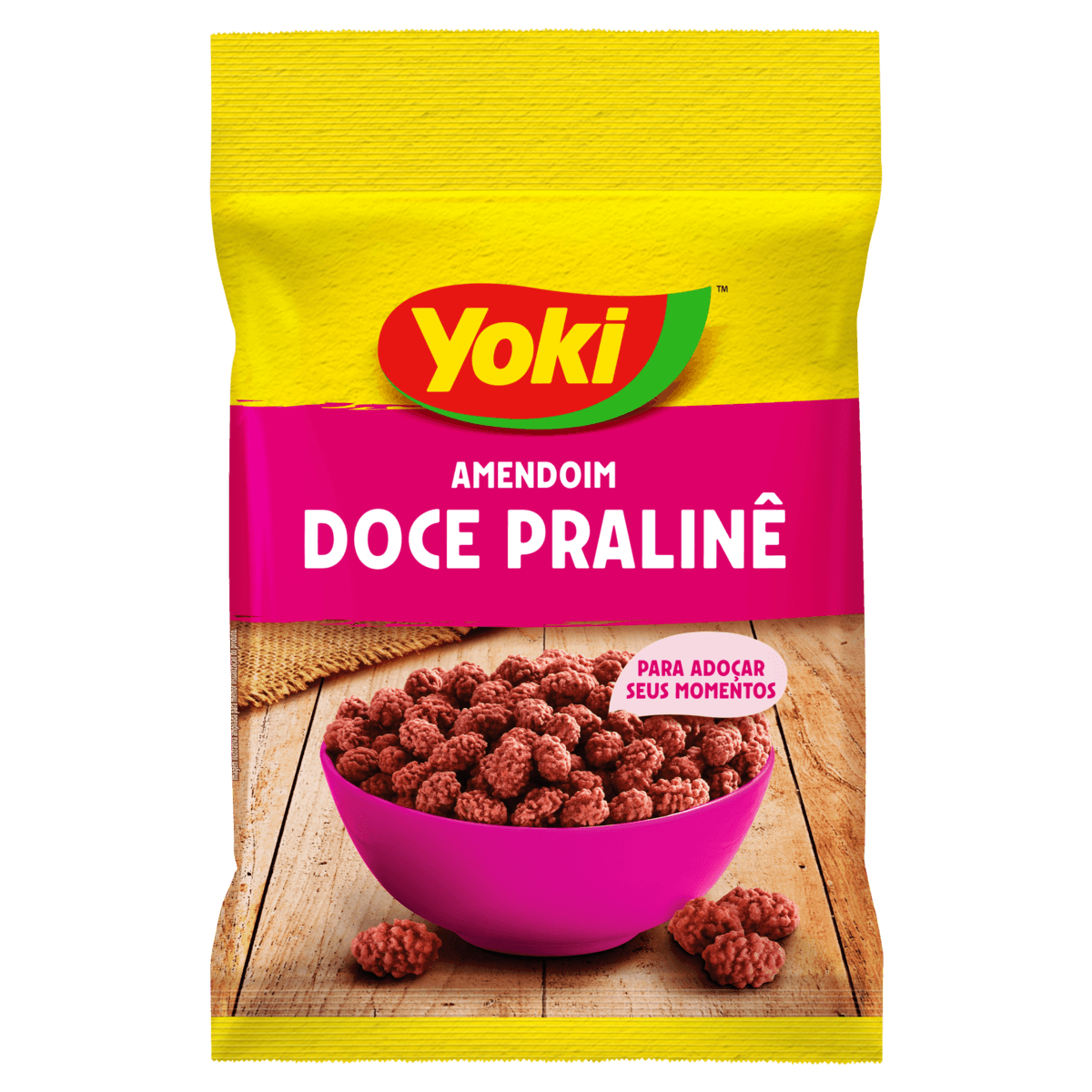 Amendoim Doce Pralinê Yoki Pacote 150g