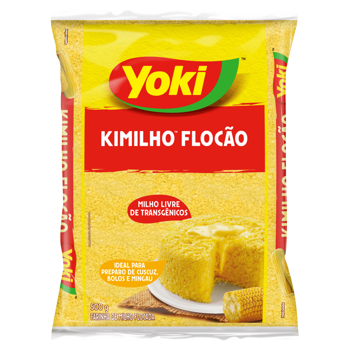 Farinha de Milho Flocão Yoki Kimilho Pacote 500g
