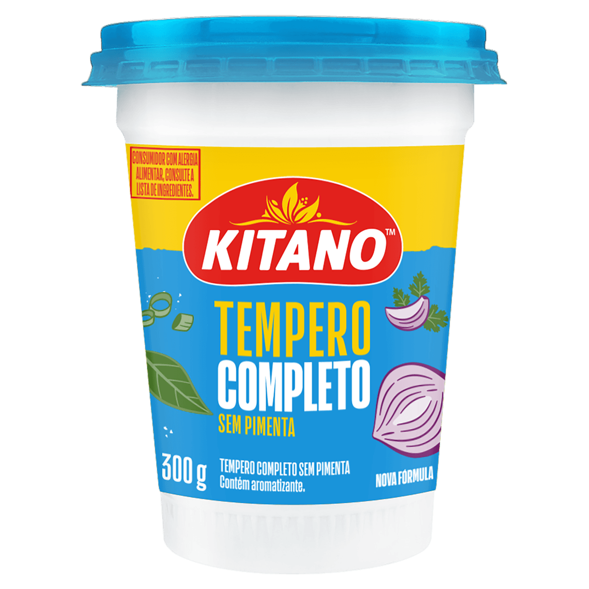 Tempero Completo sem Pimenta Kitano Pote 300g