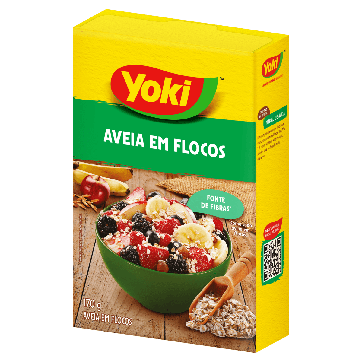 Aveia em Flocos Yoki Caixa 170g