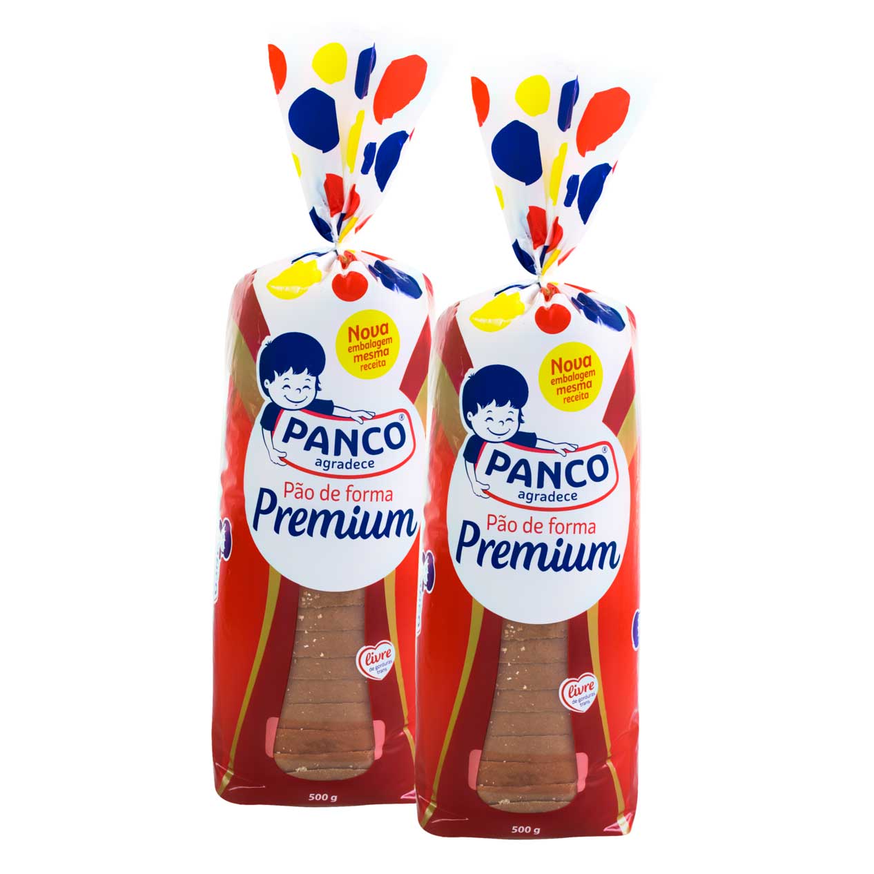 Pão de Forma Panco Premium 500g 2 Unidades