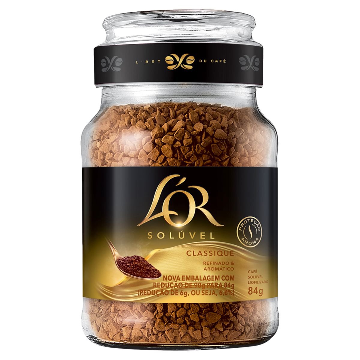 Café Solúvel Liofilizado Classique L'or 84g