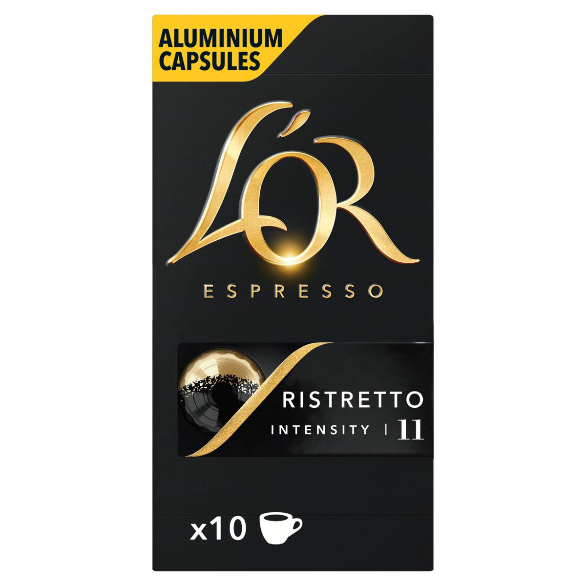 Café em Cápsula Ristretto Espresso L'or 52g 10 Unidades