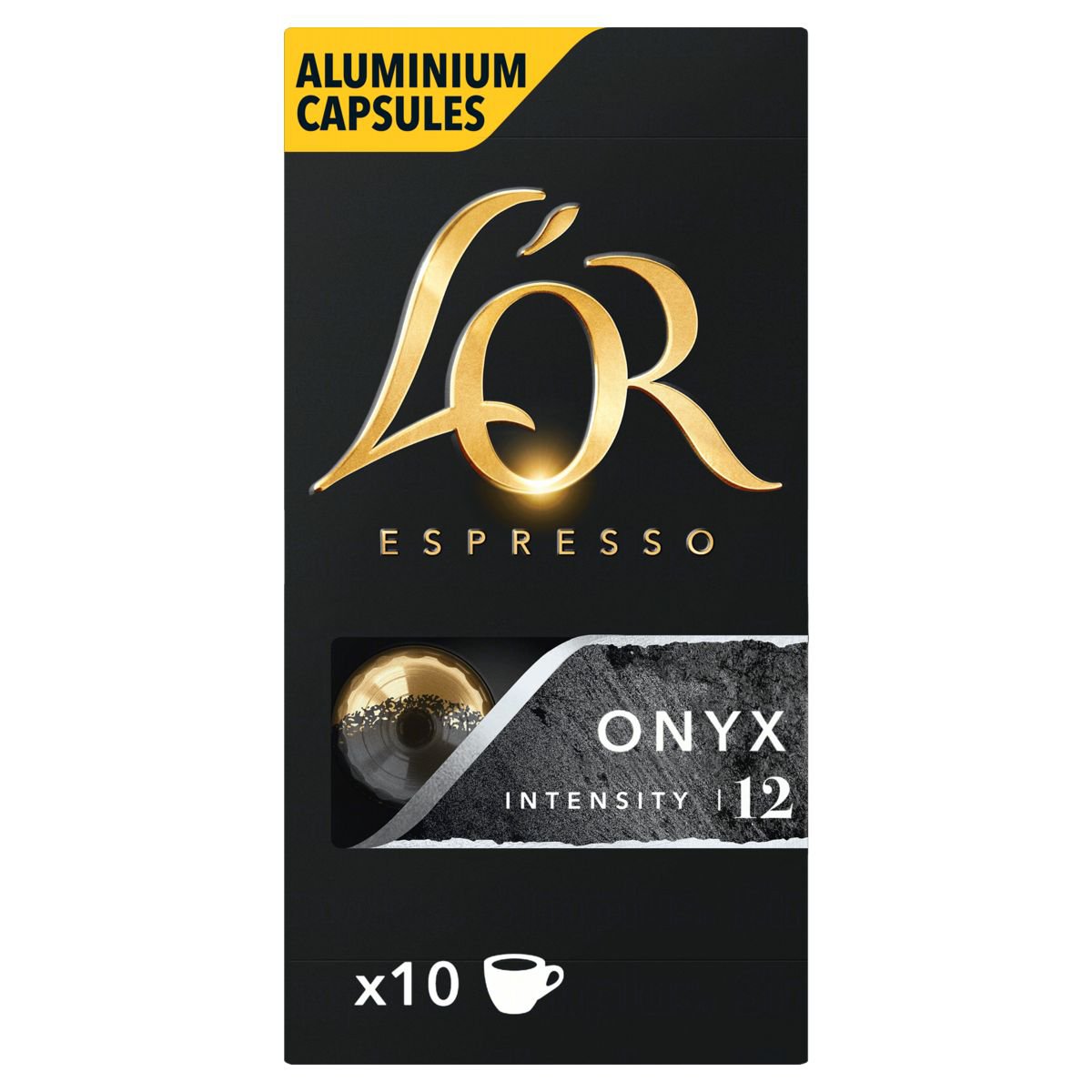 Café em Cápsula Espresso Onyx L'or 52g 10 Unidades