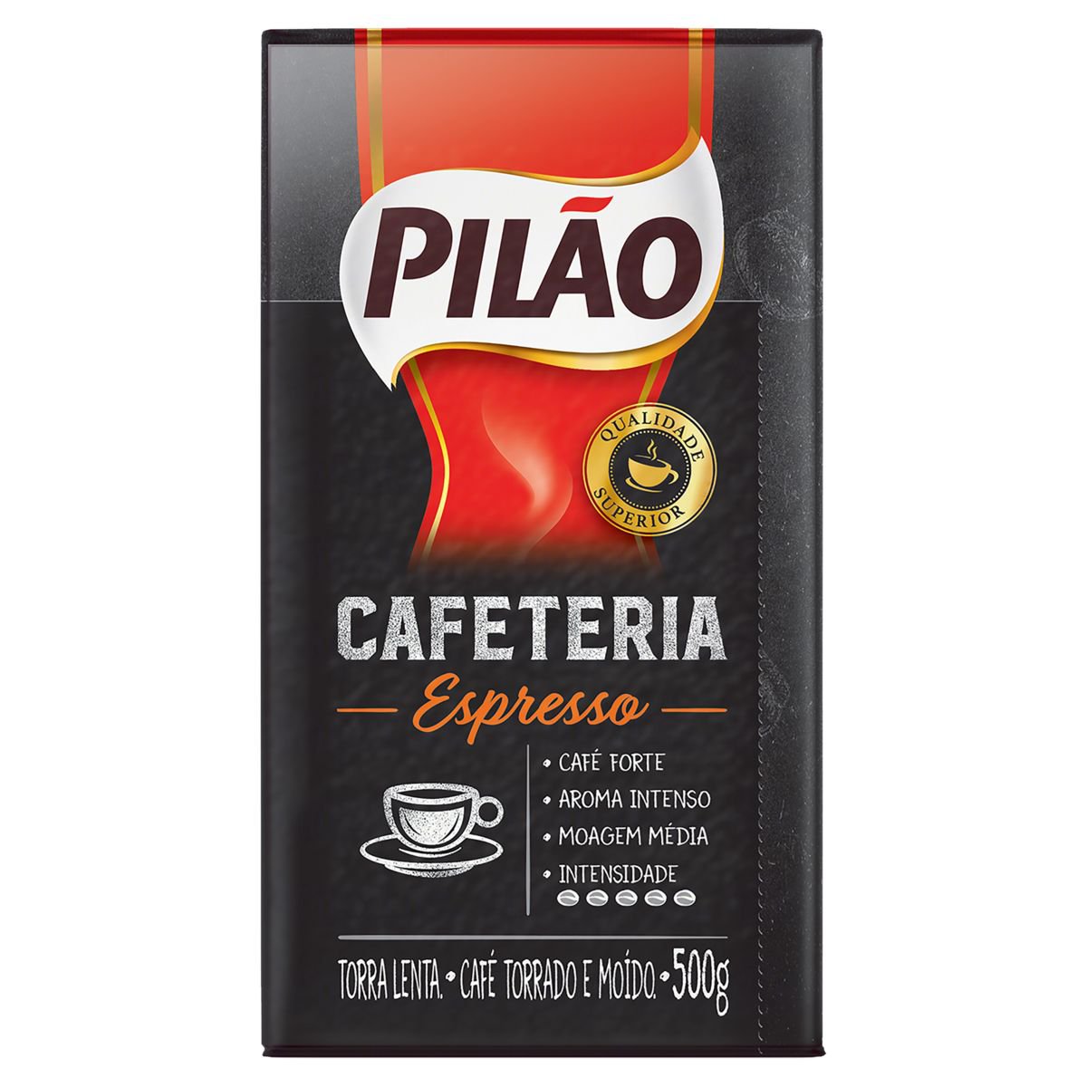 Café Torrado e Moído a Vácuo Espresso Pilão Cafeteria Pacote 500 g