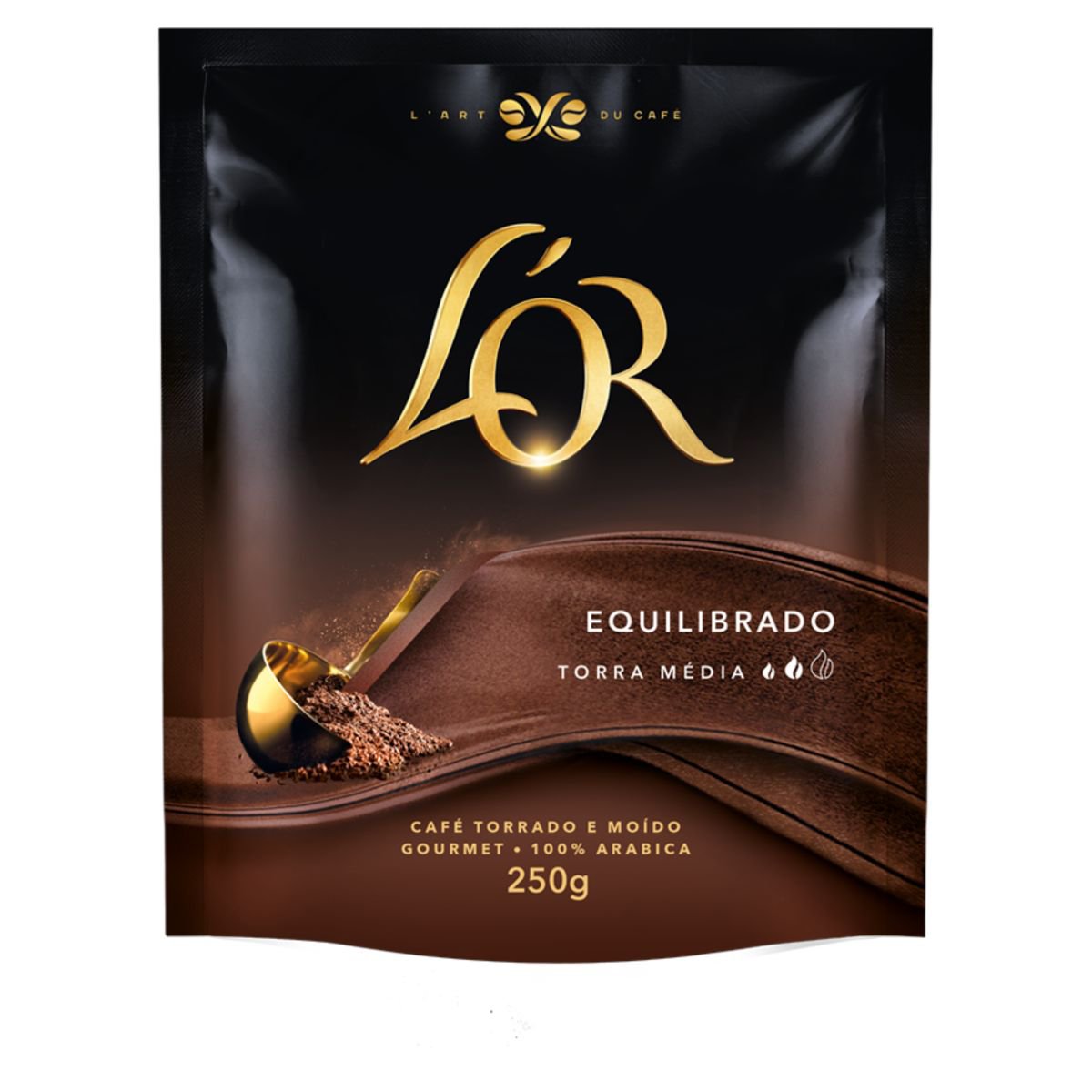 Café Torrado e Moído Equilibrado L'or Torras Gourmet 250g