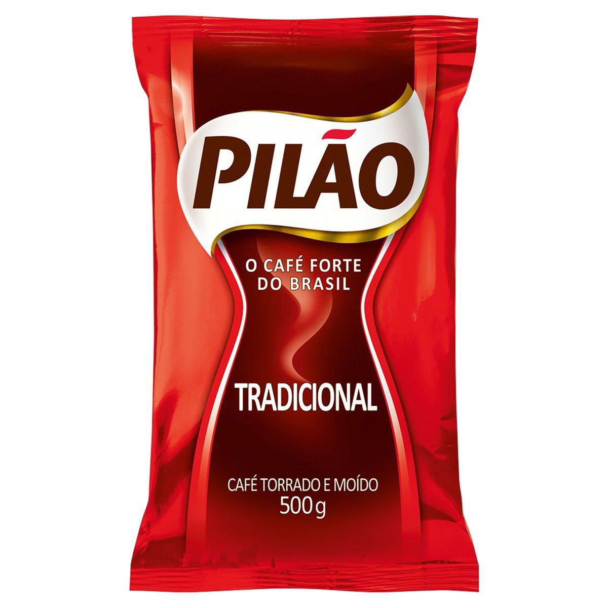 Café Pilão Torrado E Moído Tradicional 500g