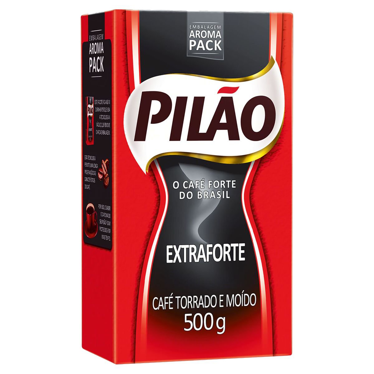 Café Torrado e Moído Pilão Extra Forte Vácuo 500 g