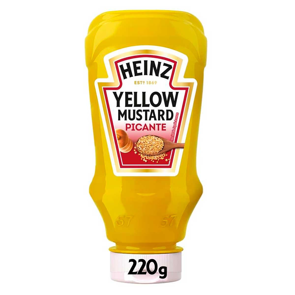 Mostarda Amarela Heinz Picante 220g
