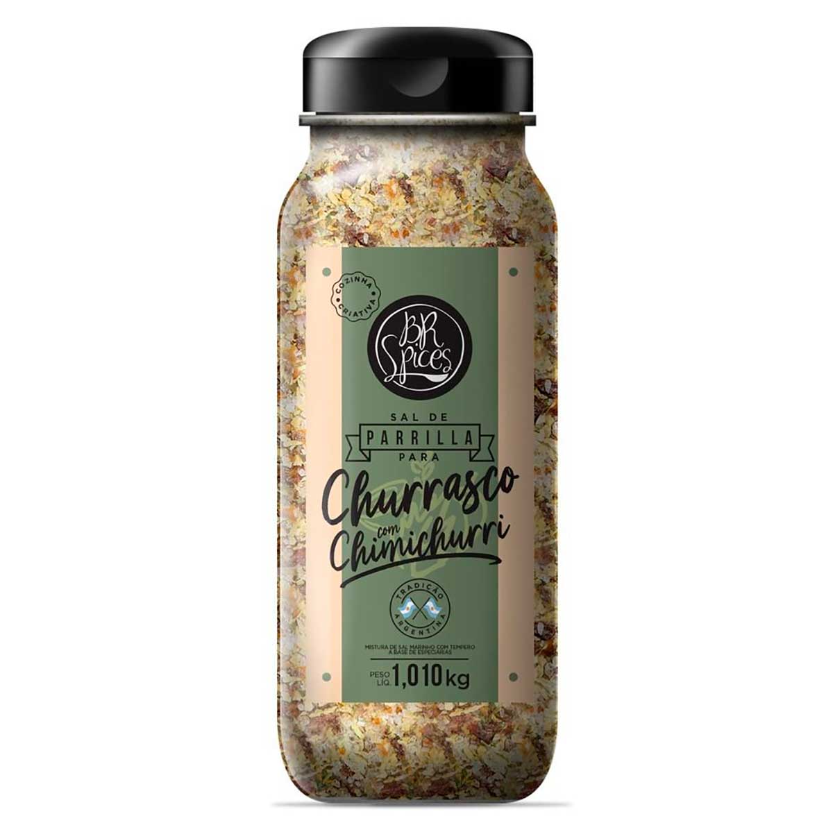 Sal de Parrilla com Chimichurri BR Spices 1,010Kg