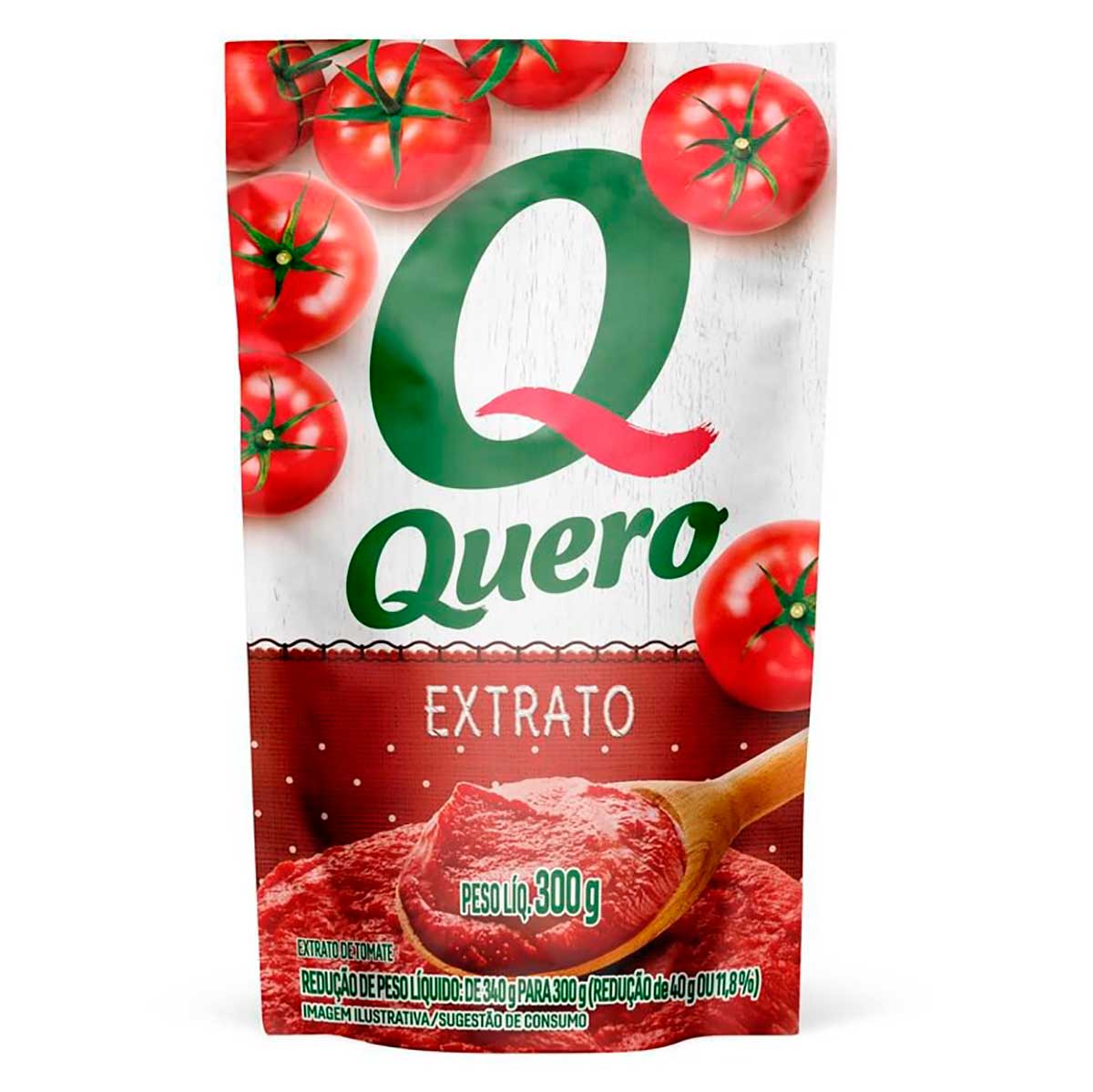 Extrato de Tomate Quero 300g