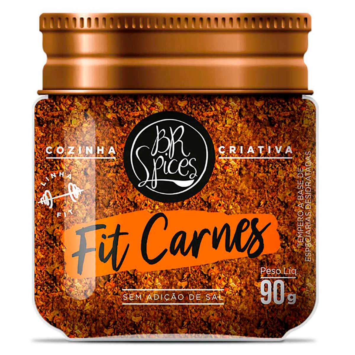 Tempero para Carne Zero Sódio BR Spices Fit 90g