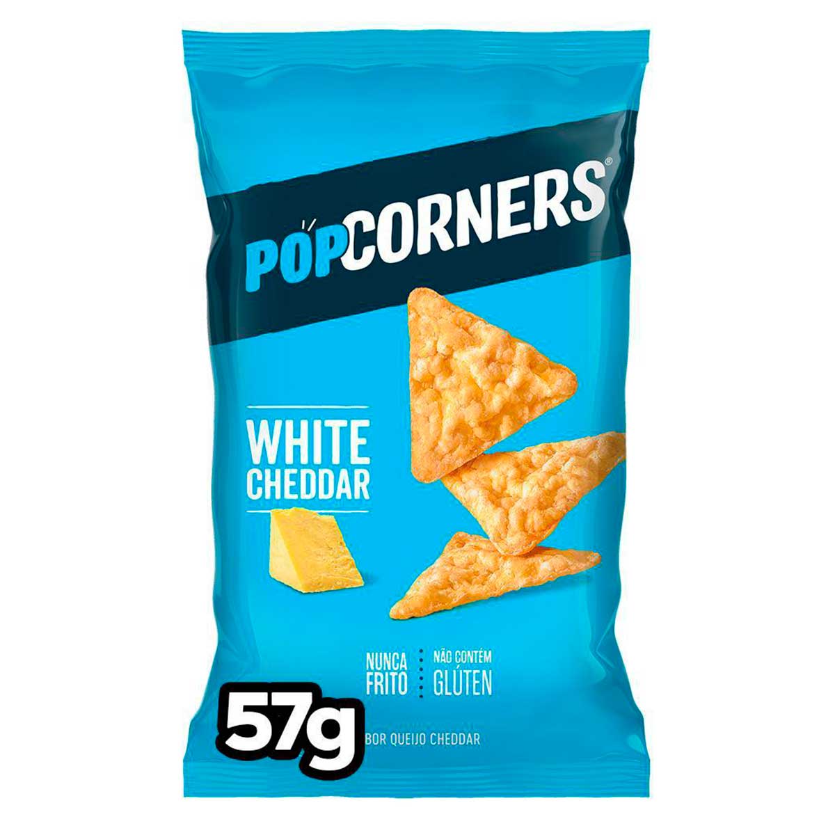 Popcorners White Cheddar 57g