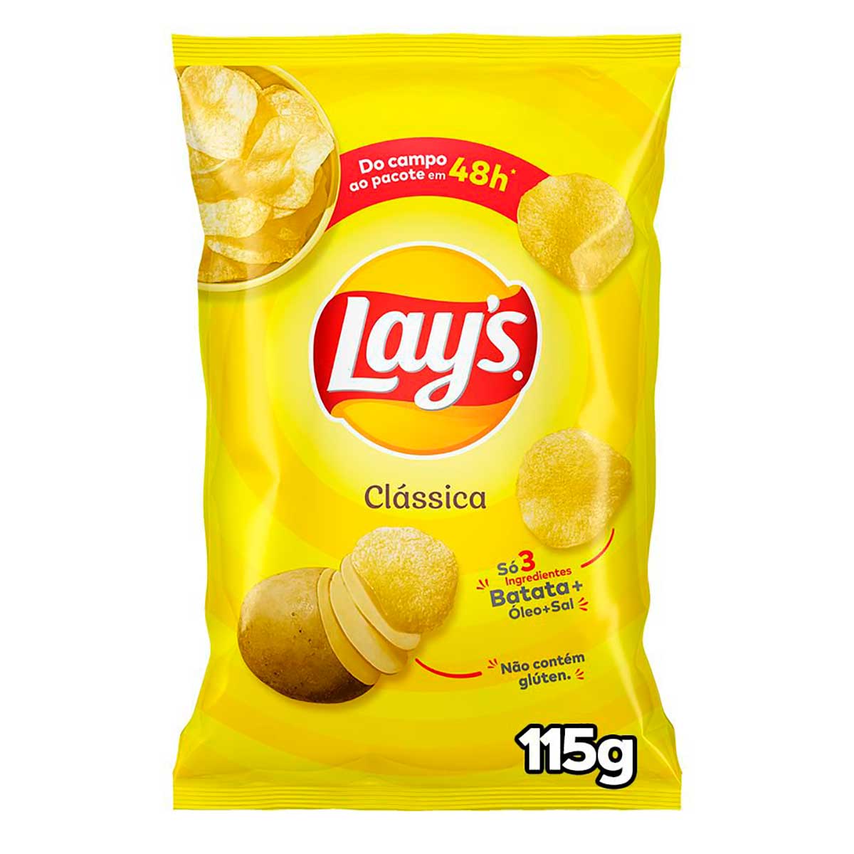 Batata Frita Lisa Clássica Lays 115g