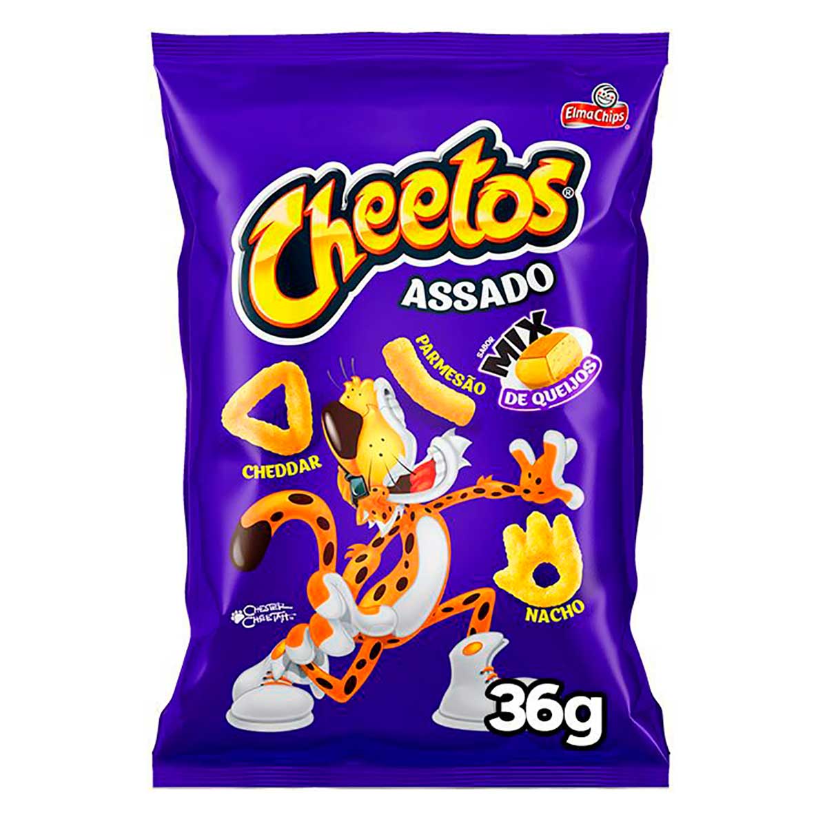 Salgadinho de Milho Mix de Queijos Elma Chips Cheetos 36g