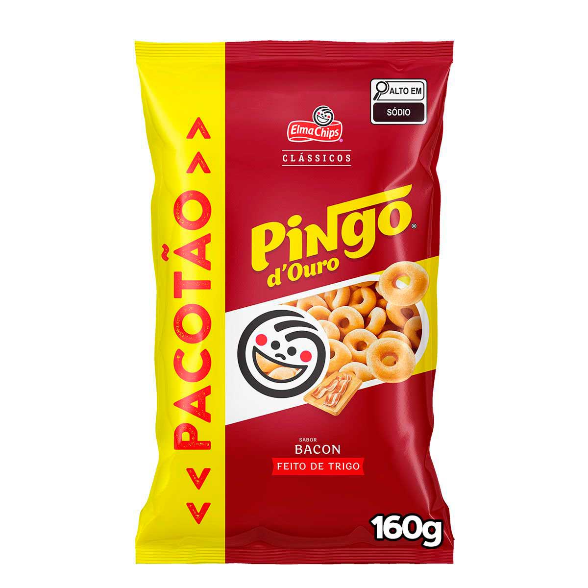 Salgadinho Bacon Elma Chips Pingo Douro 160g
