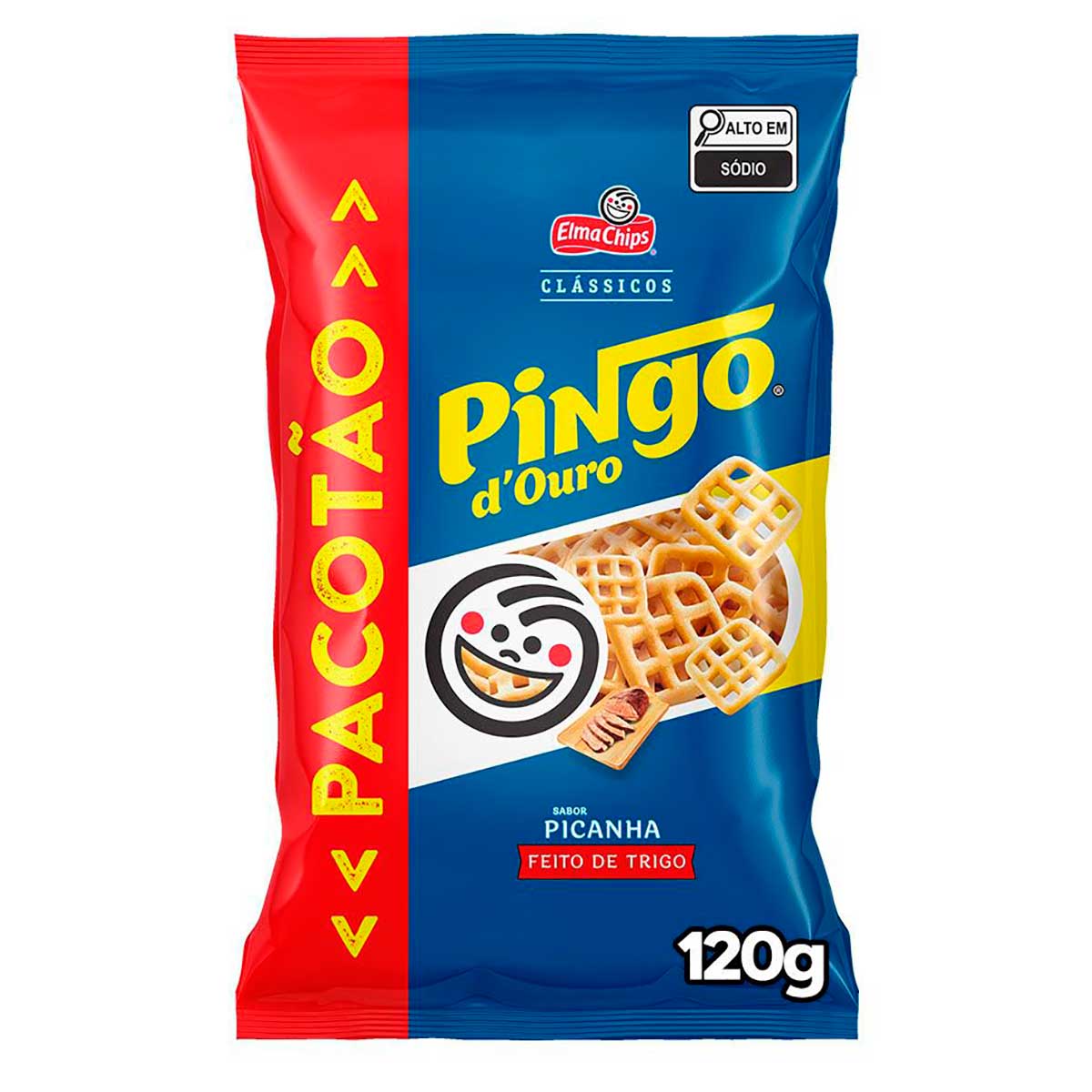 Salgadinho Picanha Elma Chips Pingo Douro 120g
