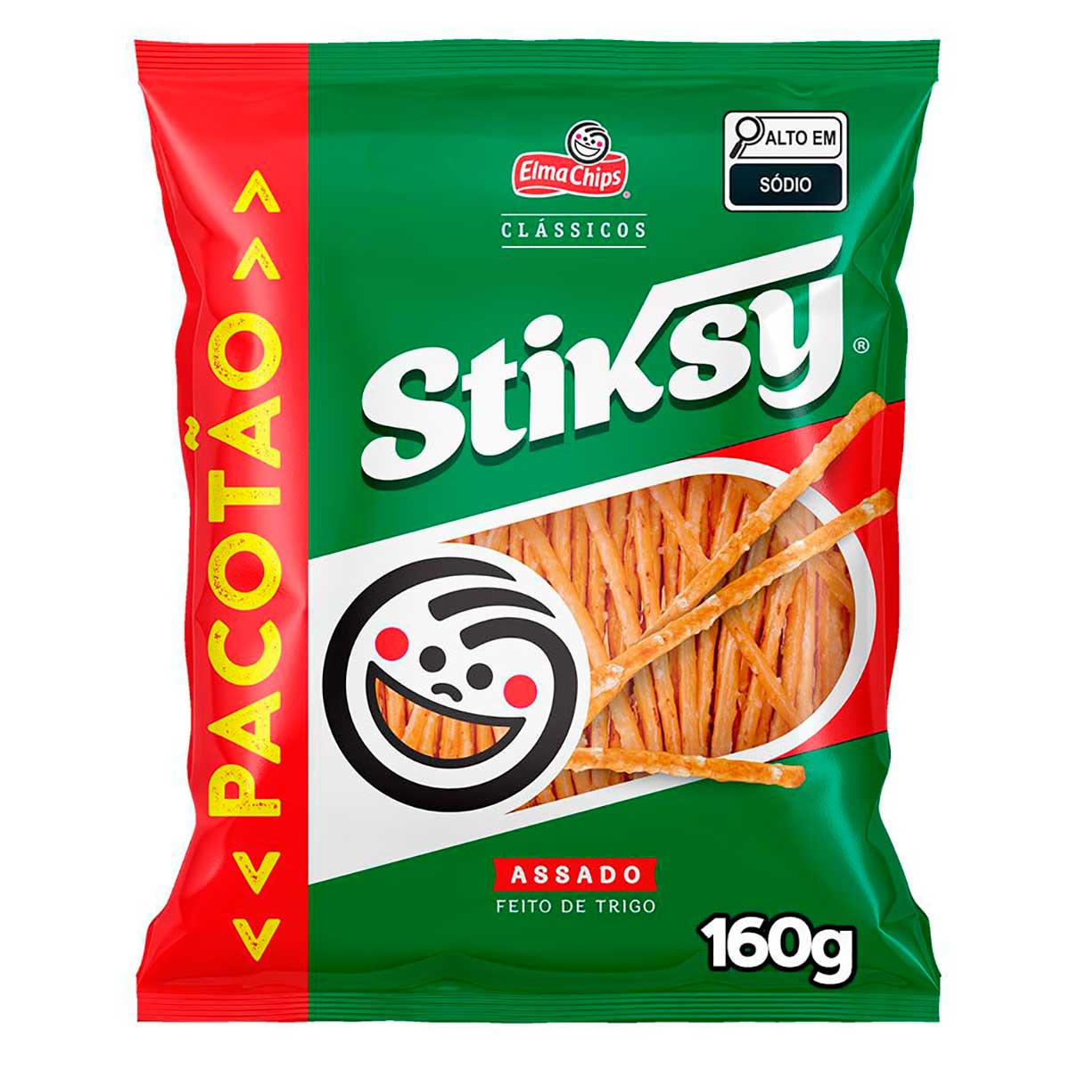 Palitinho Salgado Elma Chips Stiksy 160g