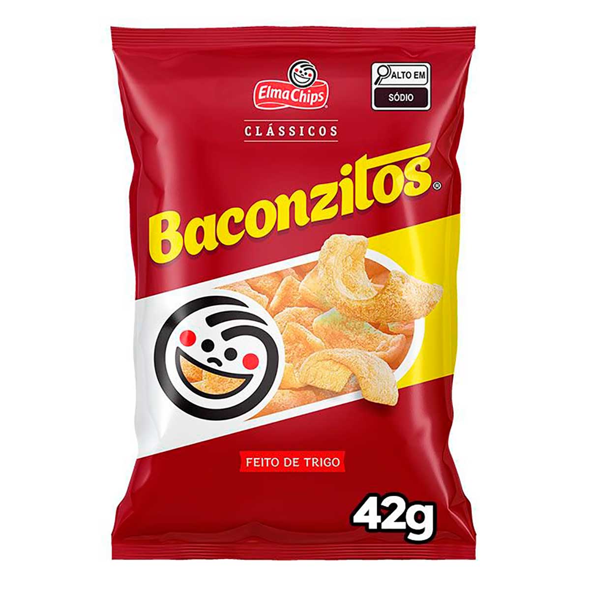 Salgadinho Bacon Elma Chips Baconzitos 42g