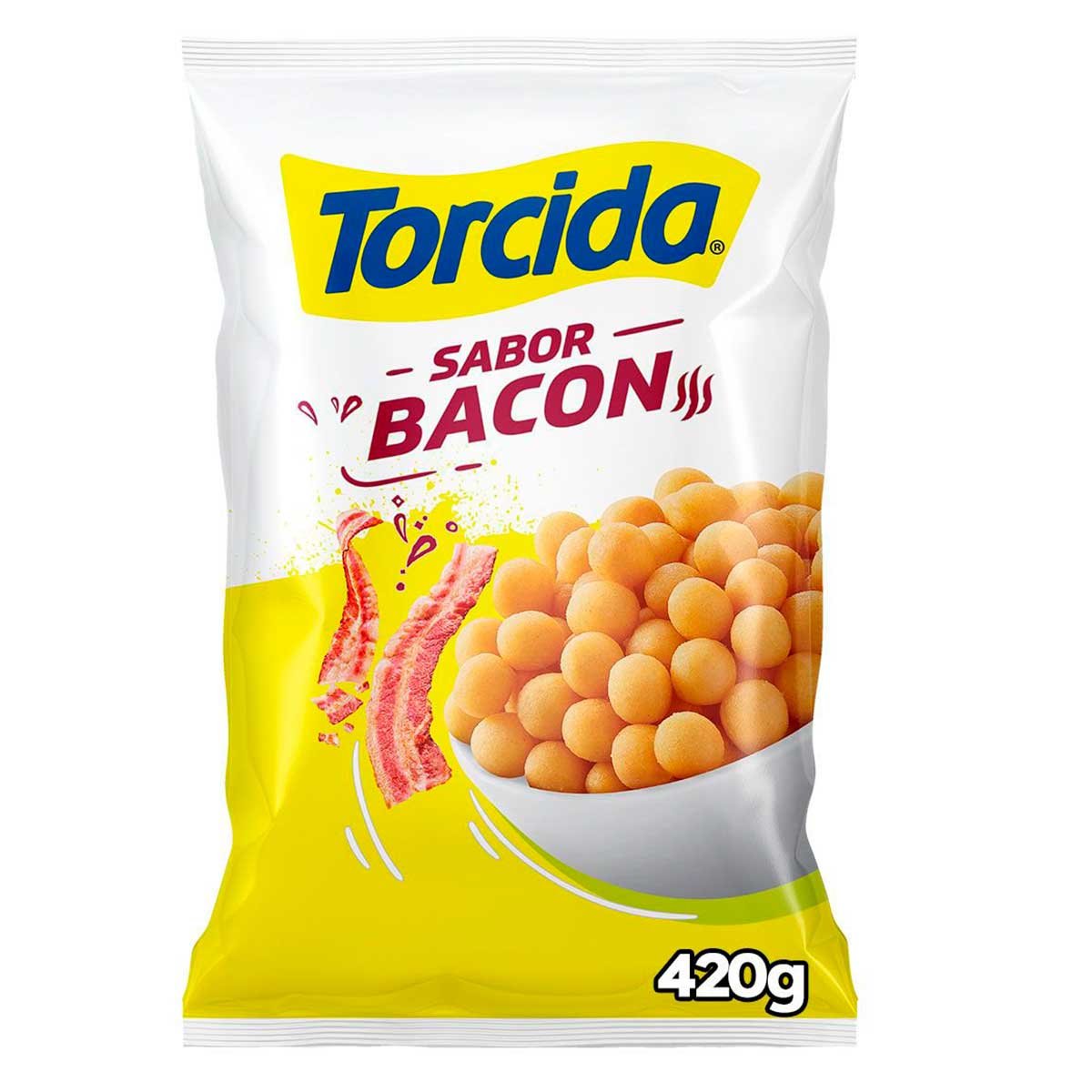 Salgadinho Bacon Torcida 420g
