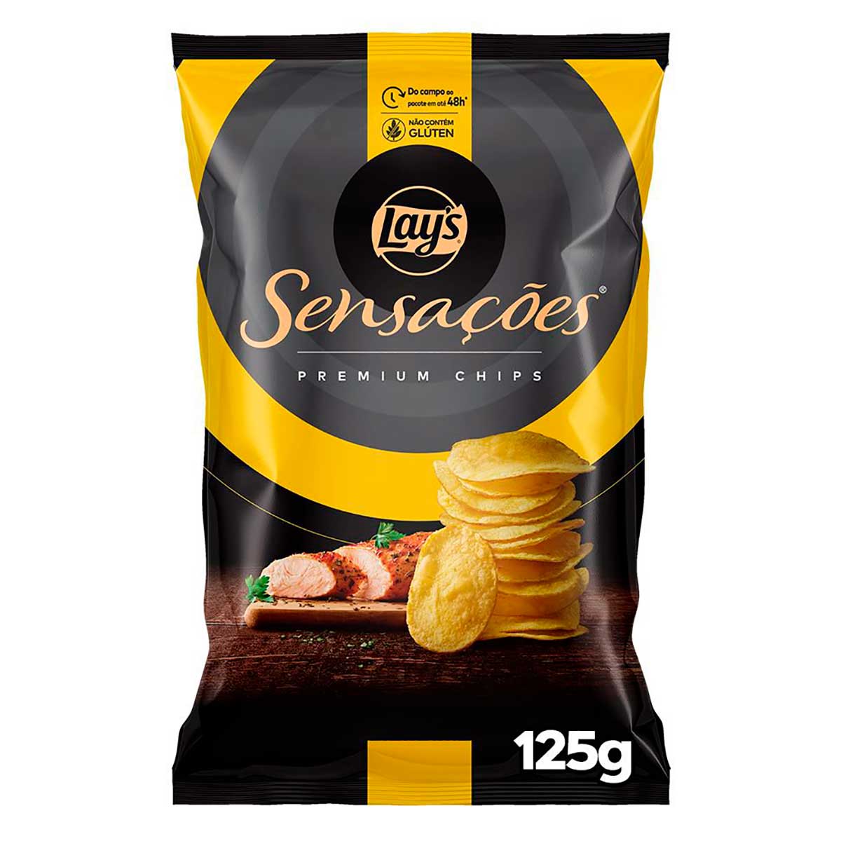 Batata Frita Frango Grelhado Sensações Elma Chips 125g