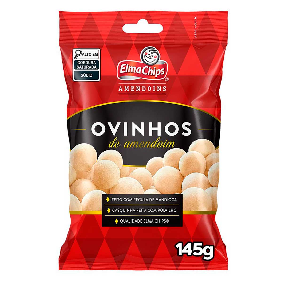 Ovinhos De Amendoim Elma Chips 145g