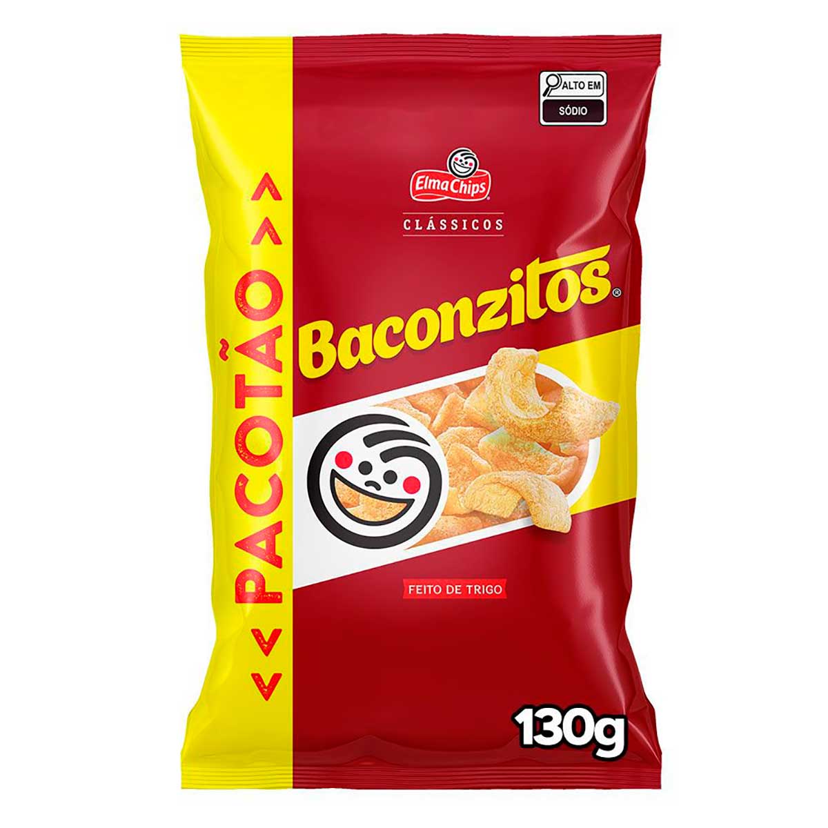 Salgadinho Bacon Elma Chips Baconzitos 130g