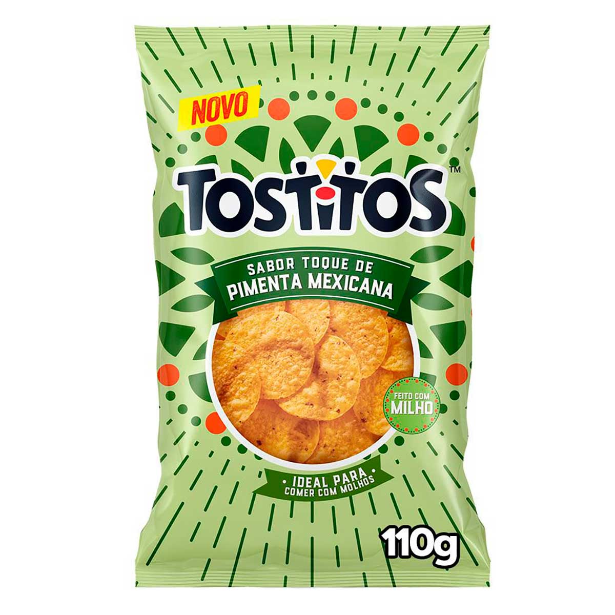 Salgadinho de Milho Toque de Pimenta Mexicana Tostitos 110g