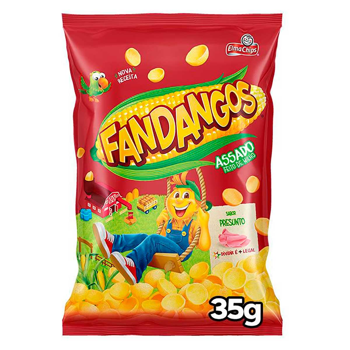 Salgadinho de Milho Presunto Elma Chips Fandangos 35g