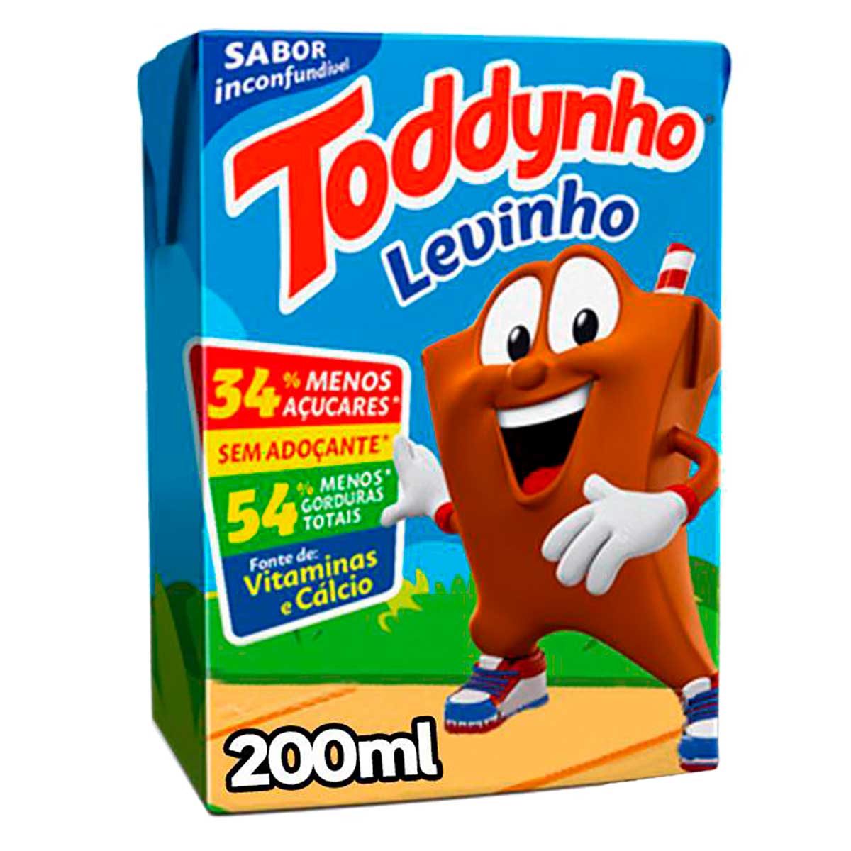 Bebida Láctea UHT Chocolate Toddynho Levinho 200ml