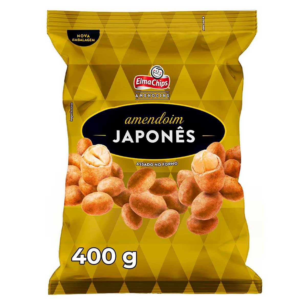 Amendoim Japonês Elma Chips 400g