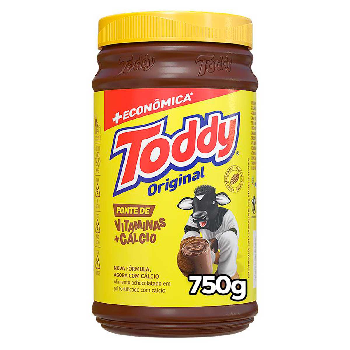 Achocolatado em Pó Original Toddy Pote 750g