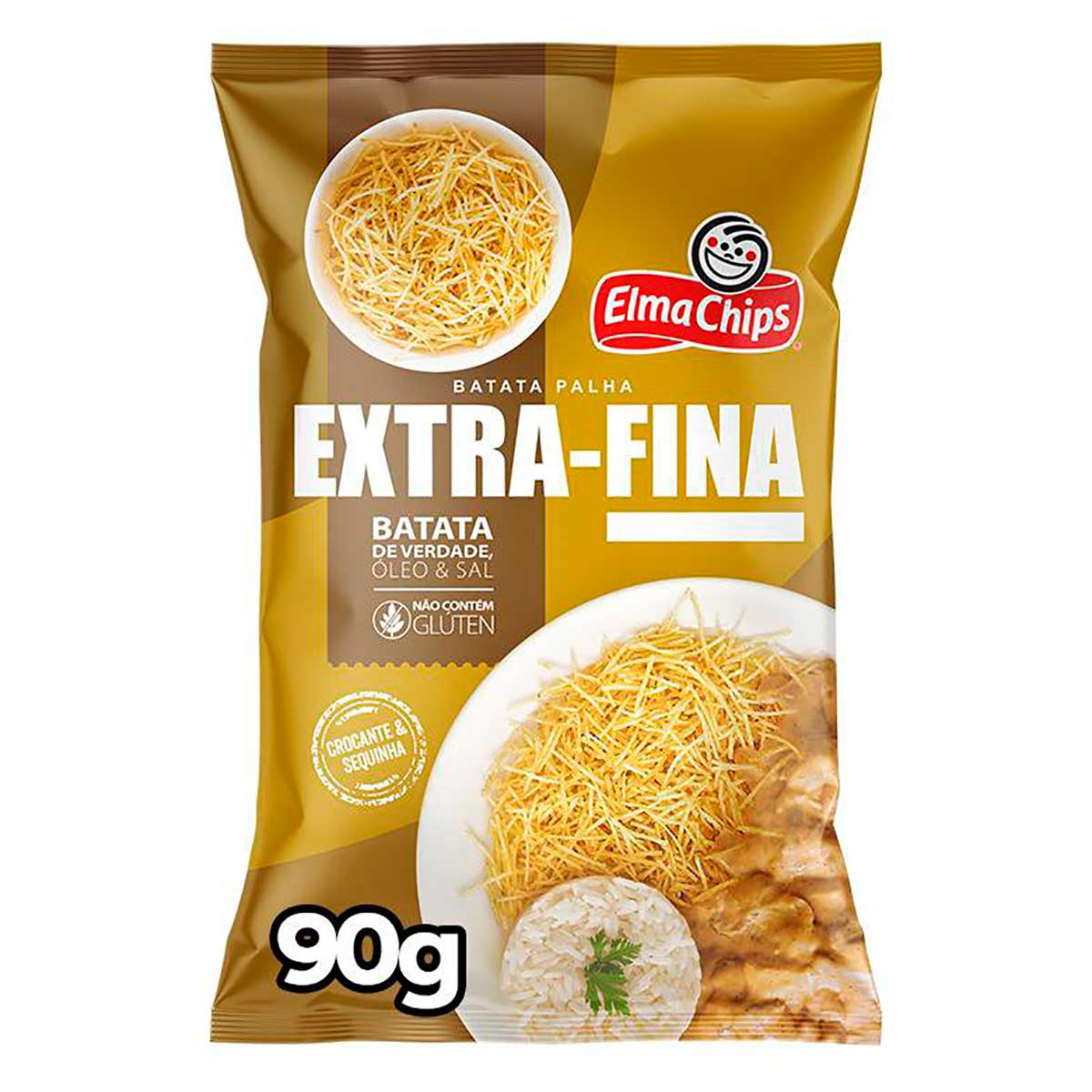 Batata Palha Extrafina Elma Chips 90g