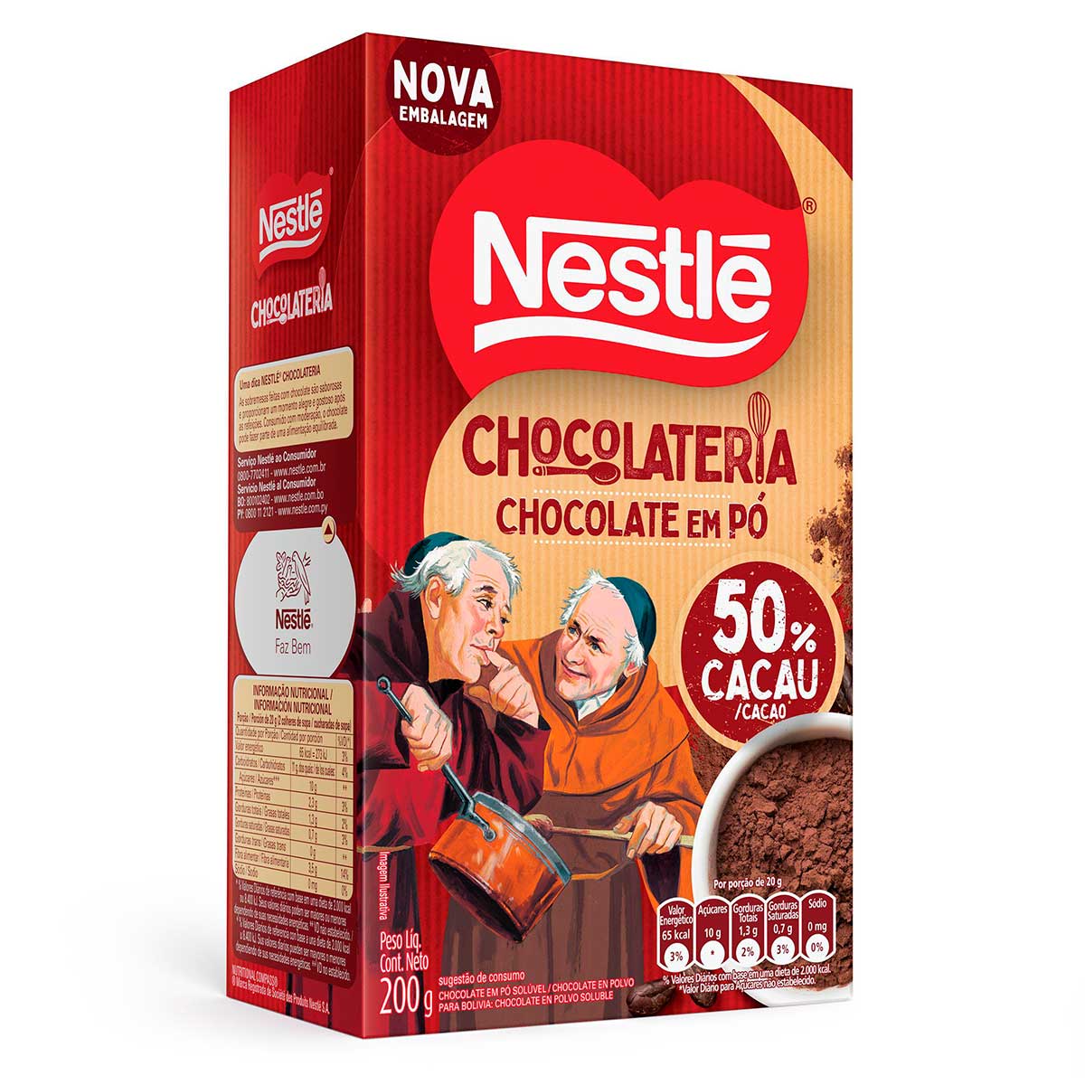 Chocolate em Pó NESTLÉ Dois Frades 200g