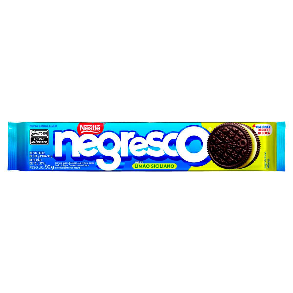 Biscoito Recheado Negresco Limão Siciliano 90g