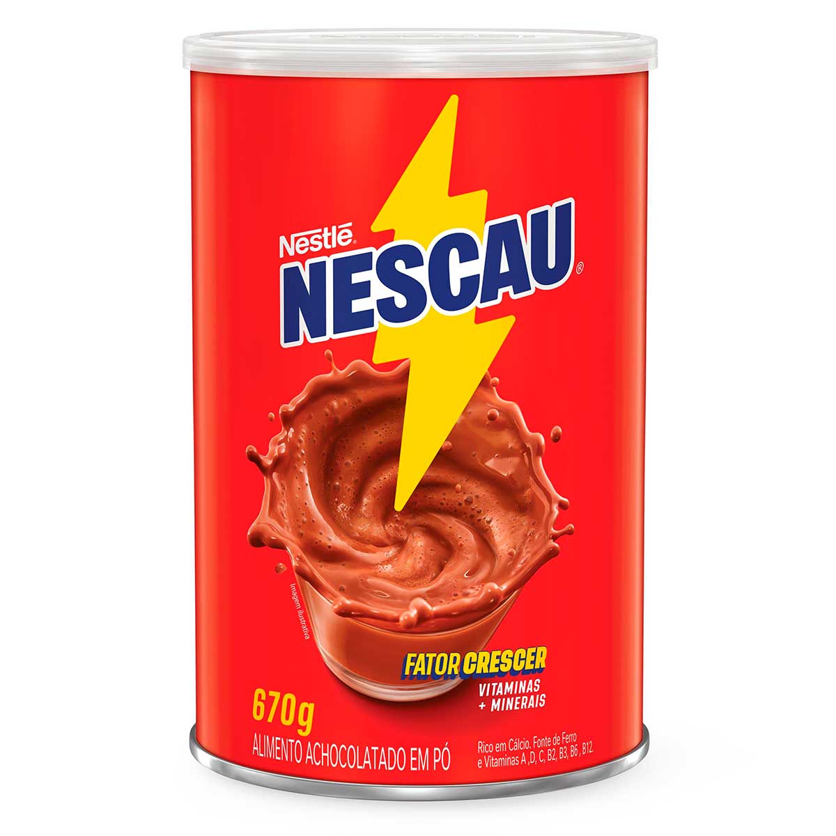 Achocolatado em Pó Nescau Cilindro 670g