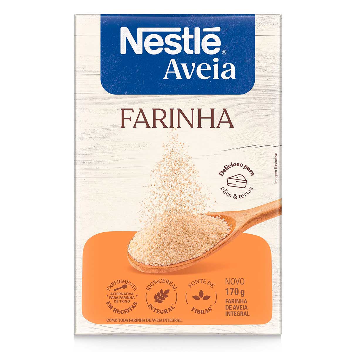 Farinha de Aveia Integral Nestlé 170g