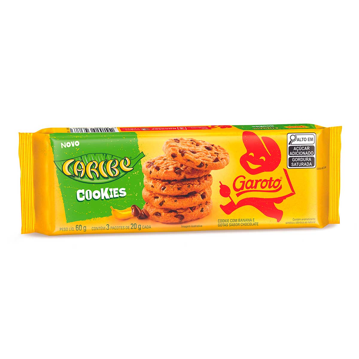 Cookie Garoto Caribe 60g