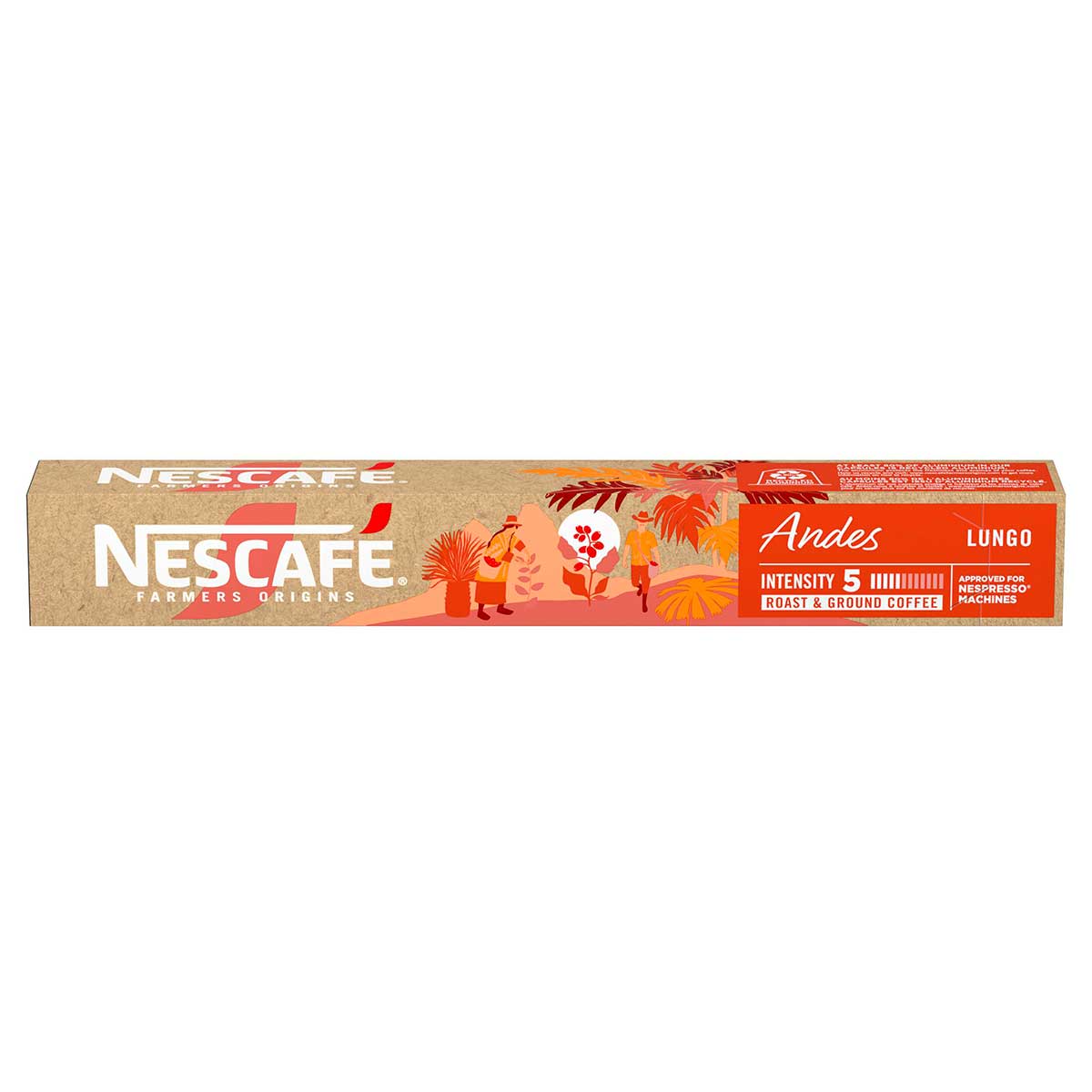 Café em Cápsula Nescafé Farmers Origins Andes 10 Cápsulas